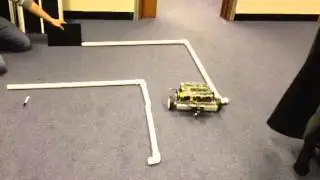 DaNI Robot avoiding routine