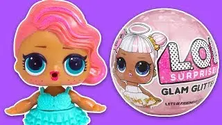 LOL Surprise dolls GLAM GLITTER | Unboxing BRILLIANT LOL DOLLS GLAM GLITTER