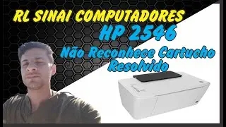HP 2546 Não reconhece cartucho preto (RESOLVIDO)