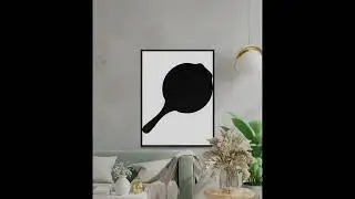 Cast Iron Skillet Silhouette, Cast Iron Skillet SVG, Cooking Tool Silhouette, Kitchen Clipart, Pan V