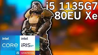 FALLOUT 4 - Intel i5-1135G7 Tiger Lake Xe Graphics Performance 1080P/720P