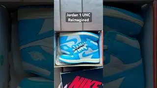 Unboxing the Air Jordan 1 UNC Reimagined!