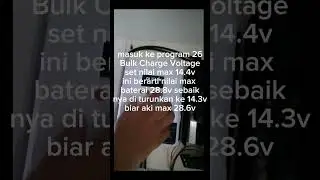 Setting Mppt Samoto 30A ,Mulai dari Instal, running test,sampai cara setting. 081310485277