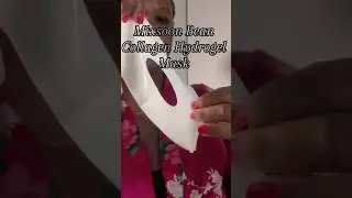 @mixsoon Bean Collagen Hydrogel Mask gives the best hydration and glowing skin.