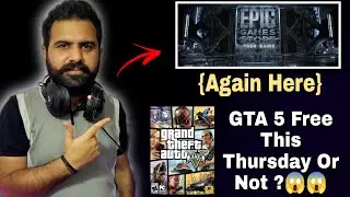 Epic Games Store Mystery Free Game Here After A Year | GTA 5 Will Be Free This Thursday Or Not ? 😱😱