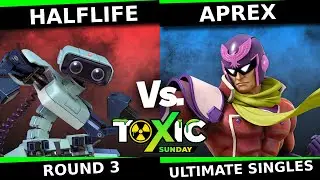 Toxic Sunday 18 - HalfLife (R.O.B.) vs Aprex (Falco, Mr. Game & Watch, Captain Falcon) &ndash; SSBU