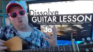 How To Play Dissolve - Joji Guitar Tutorial (Beginner Lesson!)