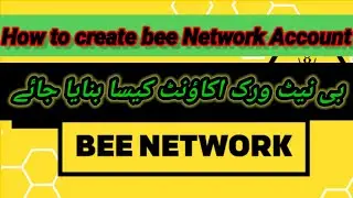 How to create bee network account/Bee network ka account kis tarha banay