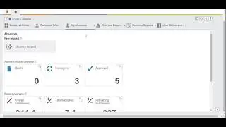 Tour of the ERP Home Employee Dashboard