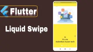 Liquid swipe(Flutter 2)Animation Liquid swipe