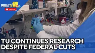 Towson continues research despite federal funding cuts