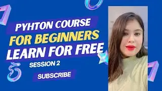 Python For Beginners Series | Learn Python for Free |Coding Classes| Python Operators | Session 2
