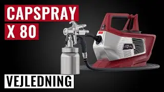 Capspray X 80 - Ops&aelig;tning, Anvendelsesomr&aring;der, Reng&oslash;ring, Vedligeholdelse | TITAN