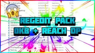 Minecraft PACK REGEDIT 0KB + REACH OP