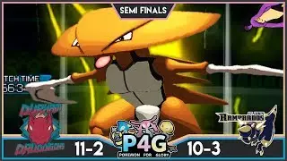 Kabutop Swiftly Crushes! | P4G S3 SEMI FINALS LIVE Battle | Durham Druddigons VS St.L Rampardos