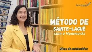 O método de Sainte Laguë na calculadora Numworks | Aula de Matemática 10º ano