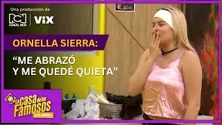 El abrazo de Miguel a Ornella en La casa de los famosos Colombia