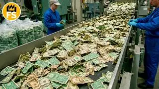 7 Billion Dollars Gone! Why the US Burns Old Banknotes 🔥
