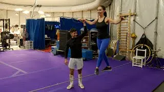 Learning To Walk The High Wire with Cirque du Soleil: KOOZA!