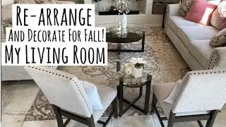 Rearrange My Living Room and Decorate for Fall! Fall 2020!