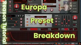 Reason DAW Tutorial Europa : Creating Your Own Presets