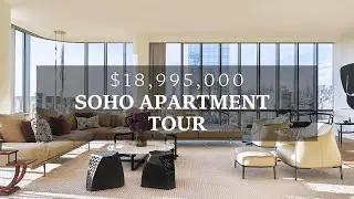 Inside SoHo&rsquo;s Tallest Luxury Apartment with Hudson River + One World Trade Views!