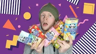 Taste Testing Meiji Hello Panda Cookies.