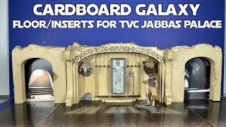 Cardboard Galaxy Floor and Arch set for Star Wars TVC  Jabbas Palace Adventures