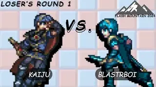Kaiju (Marth) vs. BlastrBoi (Marth) - Loser's Round 1 - Flash Mountain 2024