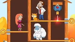 Home Pin Gameplay | Pull Him Out | Pull The Pin Android Mobile Game