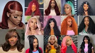 Frontal & Closure Wigs Hairstyles Ideas|💕Valentine Day Hairstyles For Ladies 2026 #wiginstall