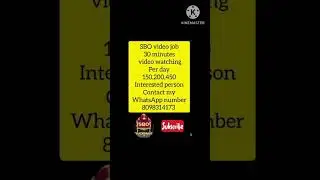 SBO job details# new joining booking 💐💐