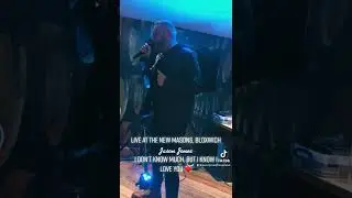 Jason Jones The Voice I Don&rsquo;t Know Much Aaron Neville (Cover) Live