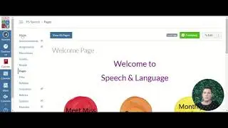 Making your front page your home page in Canvas