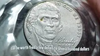 &ldquo;🇺🇸Rare 2017P Jefferson Nickel Error!&rdquo;💰#RareCoins#CoinErrors#JeffersonNickel