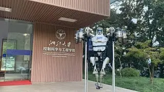 🤖 Представлен концепт летающего гуманоида: реактивный робот ZJU разогнался до 100 км/ч! #iros2025...