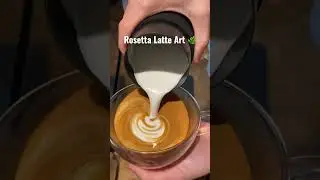 Latte Art for Beginners - How to Pour a Rosetta 🌿