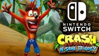 Crash Bandicoot N. Sane Trilogy Nintendo Switch Unboxing