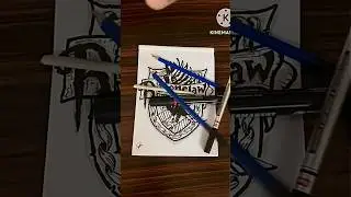 Ravenclaw Crest drawing from Harry Potter&hellip; #harrypotterart #drawing