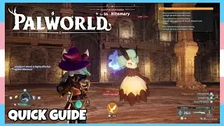 *New Pals* Where To Catch Alpha Nitemary In Palworld *Feybreak Update* | Location Quick Guide