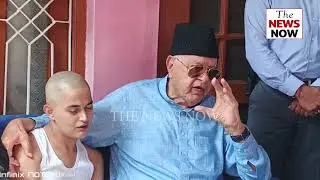 Udhampur: Dr. Farooq Abdullah,visit residence of NC leader Naresh Antal