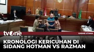 Razman vs Hotman Paris Ricuh di Sidang | Kabar Utama tvOne