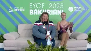 Jana Horcickova – 2025 European Youth Olympic Festival FS