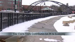 Eau Claire's paved trail system brings in millions for local economy