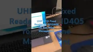 UHF RFID Fixed Reader ZK-RFID405 and passive tag for Wine management anti-counterfeit