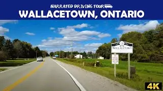 🌾 Wallacetown, Ontario 🚙✨ 4K Drive