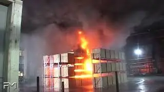Obstructed Flue Spaces in Rack Storage