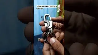 🔑✨ Dual-Ring Carabiner Key Holder &ndash; Strong, Stylish & Super Handy! 😍🚗 #DeoDap