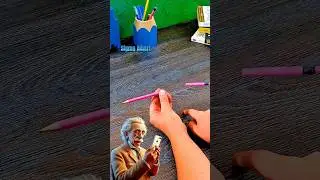 Magnetic Pencil Stand Trick | Simple Science Experiment