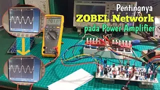ZOBEL Network‼️Pentingnya Zobel pd Power Amplifier...